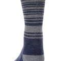 Merino Lightweight Hiker Sock Simms Admiral Blue - Back Side