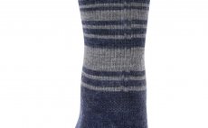 Merino Lightweight Hiker Sock Simms Admiral Blue - Back Side