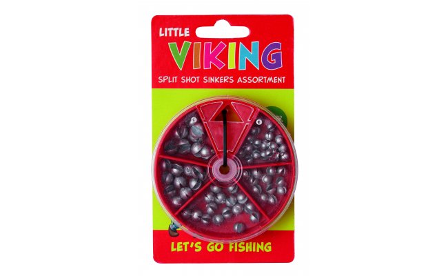 Split Shot Sinkers Assortment For Kids Little Viking Split Shot Sinkers Assortment For Kids Little Viking