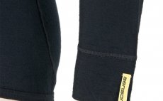 Functional LS Shirt Sensor Merino Active Black - Material