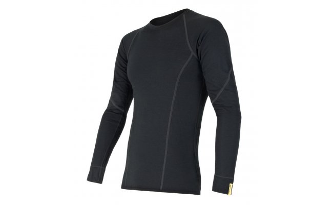 Functional LS Shirt Sensor Merino Active Black Functional LS Shirt Sensor Merino Active Black, S