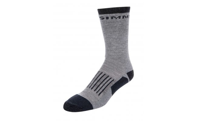 Merino Midweight Hiker Sock Simms Steel Grey Merino Midweight Hiker Sock Simms Steel Grey M