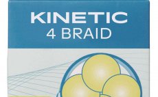 Braided Fishing Line Kinetic 4 Braid 150 m Fluo Yellow