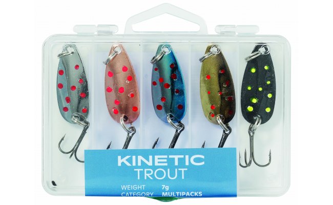 Spoon Box Set Kinetic Trout Spoon Box Set Kinetic Trout 5 g