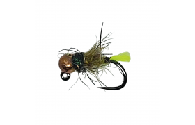Tungsten Jig Green Tag Stick Copper ... Tungsten Jig Green Tag Stick Copper Head B/L, Size 18