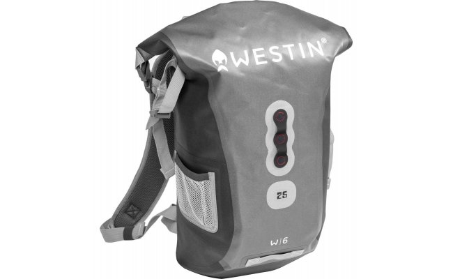 Waterproof Backpack Westin W6 Roll-Top Backpack Silver & Grey 25L Waterproof Backpack Westin W6 Roll-Top Backpack Silver & Grey 25L