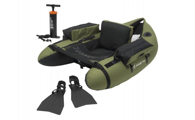 Belly Boat Kinetic Fish Hunter Float Tube Combo Belly Boat Kinetic Fish Hunter Float Tube Combo