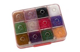 Dubbing Box Fulling Mill Tactical Microf ... Dubbing Box Fulling Mill Tactical Microflash UV Dubbing Selection - Mix 12 Colors