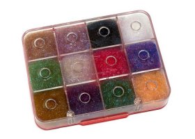 Dubbing Box Fulling Mill Tactical Microf ... Dubbing Box Fulling Mill Tactical Microflash UV Dubbing Selection - Mix 12 Colors