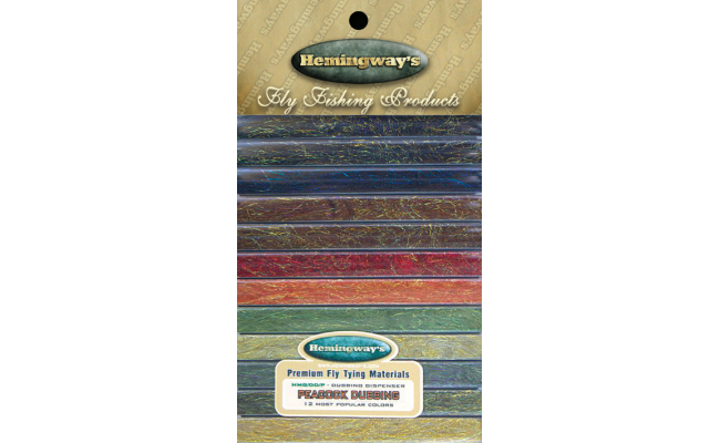 Dubbing Box Hemingway's Peacock Dubbing Box Hemingway's Peacock