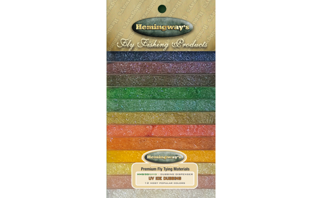 Dubbing Box Hemingway's UV Ice Dubbing Dubbing Box Hemingway's UV Ice Dubbing