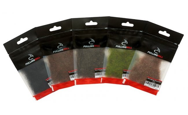 Dubbing Fulling Mill Euro Nymph Thorax Dub Dubbing Fulling Mill Euro Nymph Thorax Dub Black