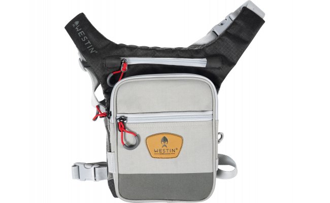Fishing Bag Westin W3 Leg Bag Medium Grey & Black Fishing Bag Westin W3 Leg Bag Medium Grey & Black