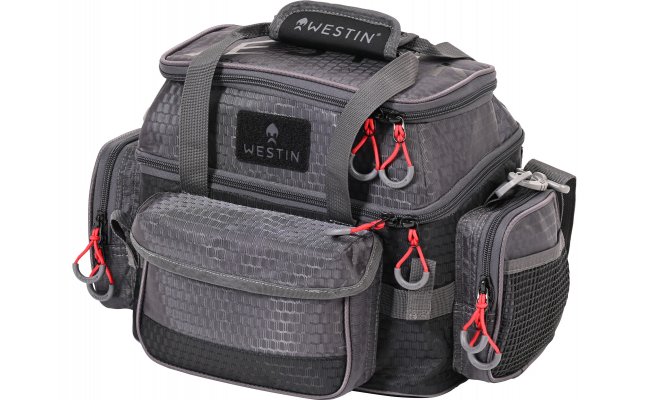 Fishing Bag Westin W4 Lure Bag Plus Titanium Black Fishing Bag Westin W4 Lure Bag Plus Titanium Black