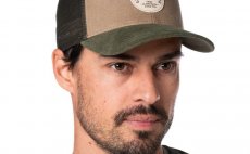 Fishing Cap Guideline Badge Trucker Forest