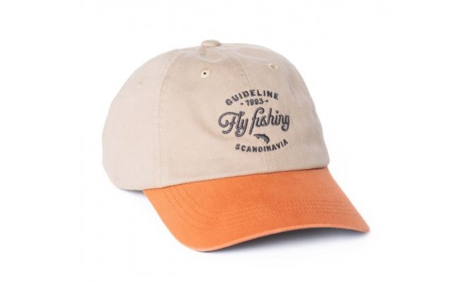 Fishing Cap Guideline Fly Fishing Khaki & Pumpkin Fishing Cap Guideline Fly Fishing Khaki & Pumpkin