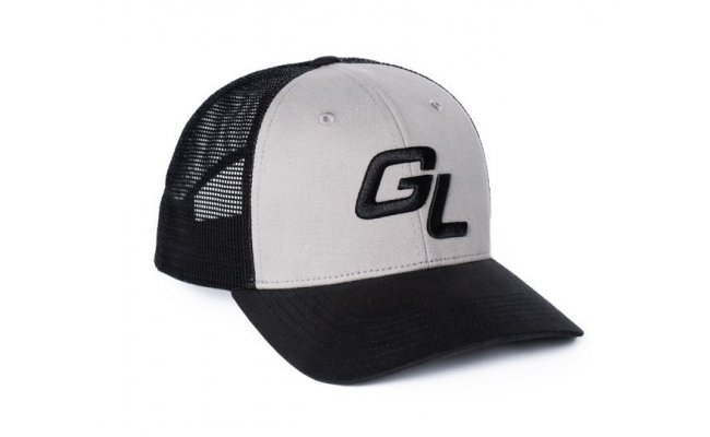 Fishing Cap Guideline GL Logo Grey & Black Fishing Cap Guideline GL Logo Grey & Black