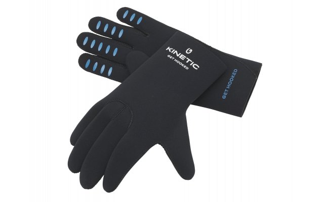 Fishing Gloves Kinetic NeoSkin Waterproof Black Fishing Gloves Kinetic NeoSkin Waterproof Black M
