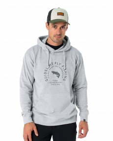Fishing Hoodie Guideline Scandy Grey Melagne