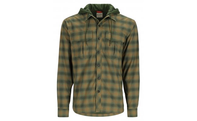 Fishing Hoody Simms Coldweather Basswood MC Plaid Fishing Hoody Simms Coldweather Basswood MC Plaid S