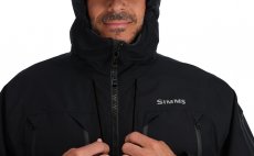 Fishing Jacket Simms Bulkley Insulated Black