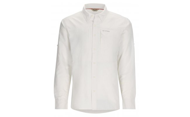 Fishing Shirt Simms Guide White Fishing Shirt Simms Guide White S