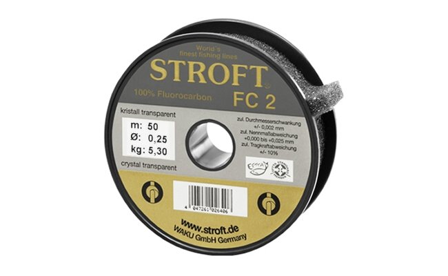 Fluorocarbon Tippet Stroft FC2 50 m Fluorocarbon Tippet Stroft FC2 50 m - 0,09 mm