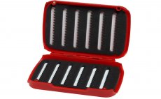 Fly Box Fulling Mill Fly Patch Red - Open