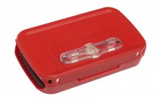 Fly Box Fulling Mill Fly Patch Red