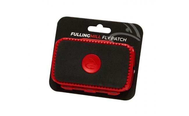 Fly Box Fulling Mill Fly Patch Red Fly Box Fulling Mill Fly Patch Red