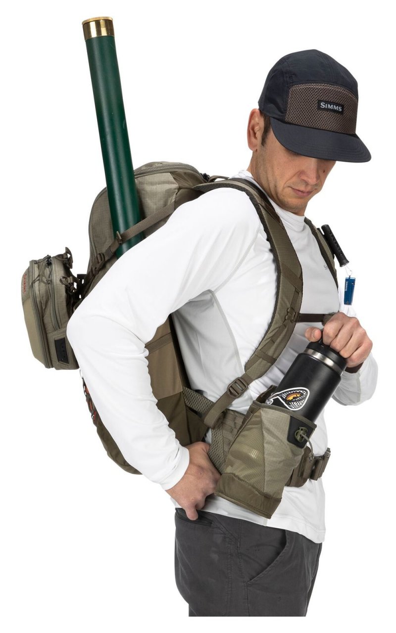 Fly Fishing Backpack Simms Flyweight 30L Tan | CzechNymph.com