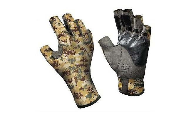 Fly Fishing Gloves Buff Original Water Sport-Series 2 Pixels Desert Fly Fishing Gloves Buff Original Water Sport-Series 2 Pixels Desert L/XL