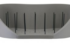 Fly Line Basket Sondergaard ECOastal Light Grey