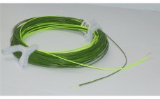 Fly Line Euro Nymphing Dohiku Level Racing Line Grass Green & Fluo Yellow