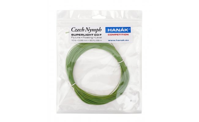 Fly Line Floating Hanak Competition Czech Nymph Superlight 03F Fly Line Floating Hanak Competition Czech Nymph Superlight 03F
