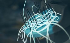 Fly Line Intermediate Guideline Coastal Classic - In Action