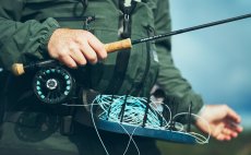 Fly Line Intermediate Guideline Coastal Classic - In Action