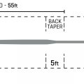 Fly Line Sub-surface Cortland 444 HOVER Classic - Tapper Profile