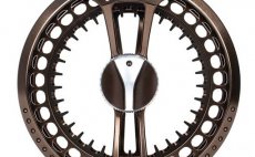 Fly Reel Guideline Fario LW Bronze - Back Side