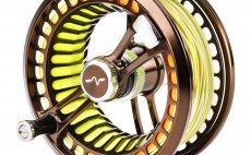 Fly Reel Guideline Fario LW Bronze - Front Side