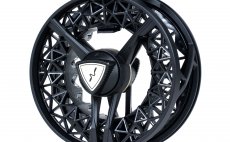 Fly Reel Guideline Nova Cassette Black