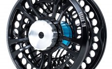 Fly Reel Guideline Vosso Glossy Slate Black - Back Side