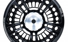 Fly Reel Guideline Vosso Glossy Slate Black - Back Side