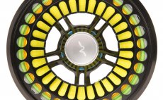 Fly Reel Guideline Vosso Glossy Slate Black - Front Side