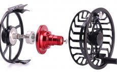 Fly Reel Leichi Superlight HVC Black