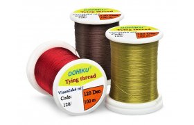 Fly Tying Thread Dohiku 80 Den Fly Tying Thread Dohiku 80 Den Black
