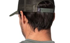 Fishing Cap Guideline Badge Trucker Forest
