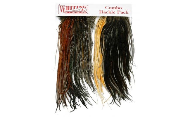 Introductory Hackle Pack Whiting Four 1/2 Saddles Introductory Hackle Pack Whiting Four 1/2 Saddles
