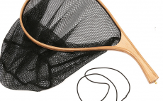Landing Net With Rubber Net Leichi Curve Handle