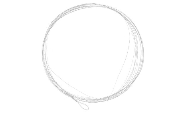 Nylon Tapered Leader With Loop Leichi 2,30 m  Nylon Tapered Leader With Loop Leichi 2,30 m, 7X 0,10 - 0,40 mm